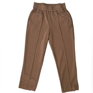 Maison D’Amelie Paris Tan Tapered Ankle Pant Light Academia Size Medium